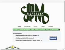 Tablet Screenshot of jpmreptilia.com